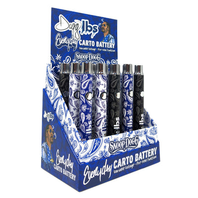 SNOOP DOGG ED CARTO-BATTERY 350mAh 15ct/DISPLAY