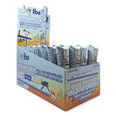 DOGG LBS PREROLLED CONES BLUE PAISLEY KING SIZE 3PK 32PK