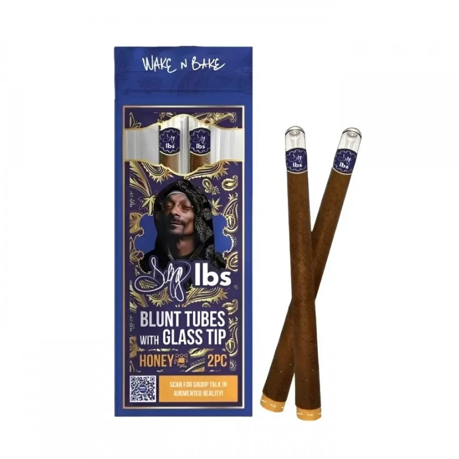 DOGG LBS BLUNTS TUBE W/GLASS TIP 2PC/PK 10PK/BOX