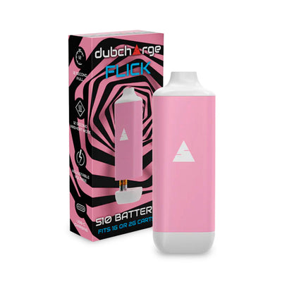 DUB CHARGE FLICK BATTERY 500mah FITS upto 2g CARTS PINK