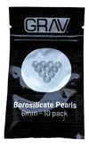 GRAV® 6MM BORO TERP PEARLS - PACK OF 10