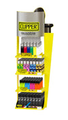 CLIPPER LIGHTER 4-TIER MIXED DISPLAY + FREE 168CT