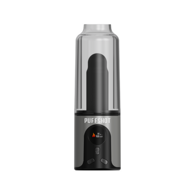 SENSE GLASS X PUFFSHOT VAPORIZER FOR CARTS and DABS GUNMETAL