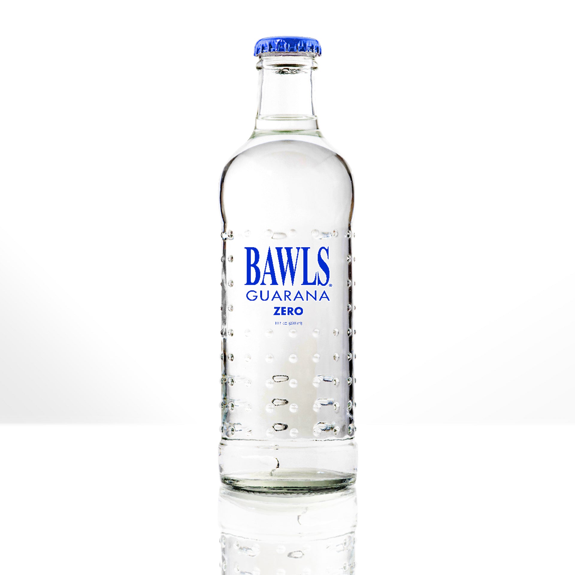 EXOTIC SODA BAWLS HIGH CAFFEINE SODA 10oz. BOTTLE GUARANA ZERO