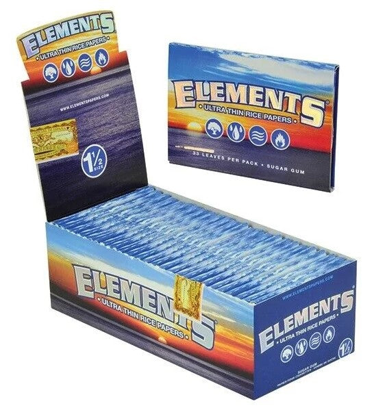 ELEMENTS 1 1/2 25 PACKS/BOX 33 LEAVES/PACK