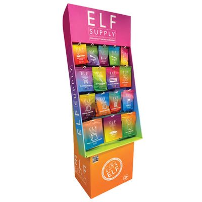 ELF SUPPLY SMOKE ACCESSORY 96ct DISPLAY 16 STYLES
