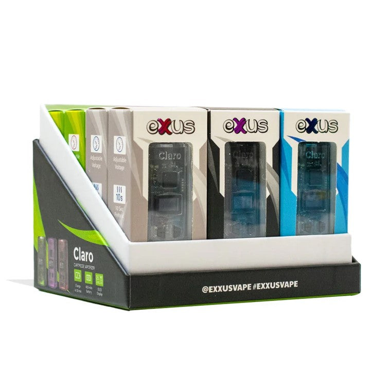 EXXUS CLARO CARTRIDGE VAPORIZER 12PK