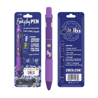 DOGG LBS THA EVERYDAY PEN 510 CART BATTERY PURPLE
