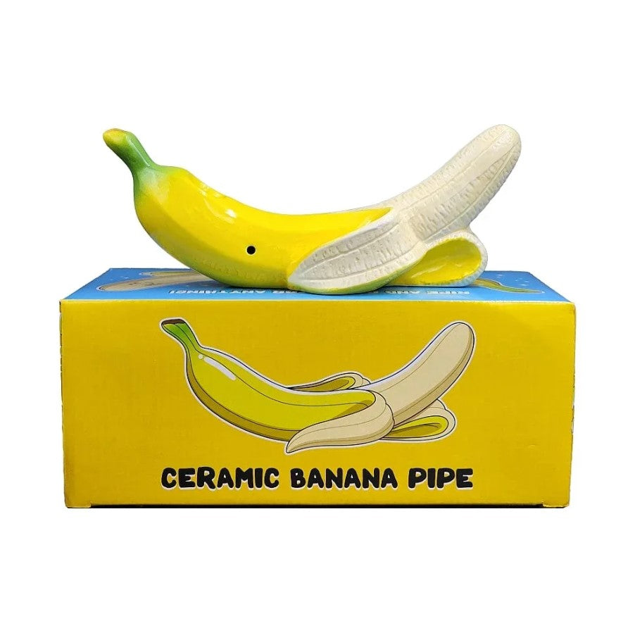 FASHIONCRAFT CERAMIC BANANA PIPE #82552