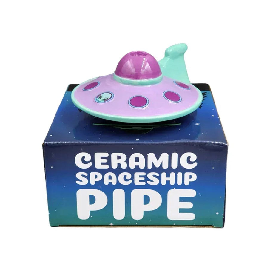 FASHIONCRAFT CERAMIC SPACESHIP PIPE #82565