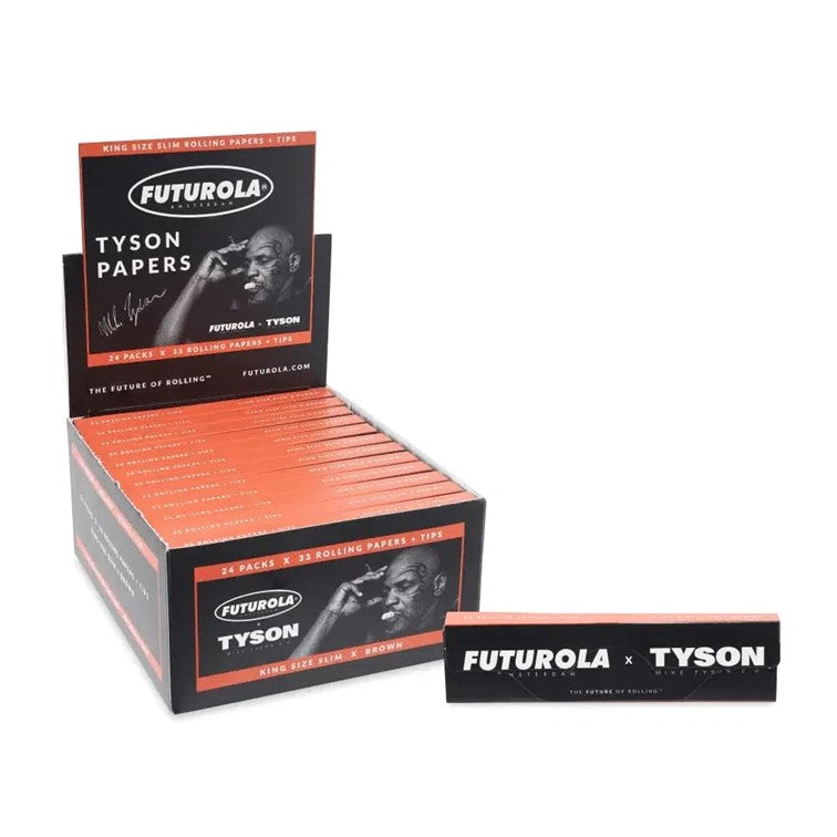 FUTUROLA TYSON RANCH PAPERS KS SLIM W/TIPS 24CT/BOX