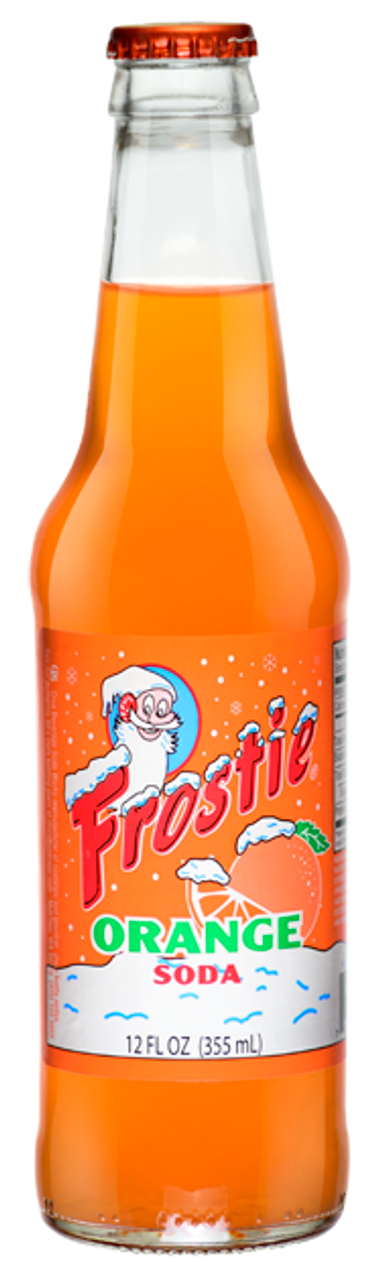 EXOTIC SODA FROSTIE 12oz. BOTTLE ORANGE