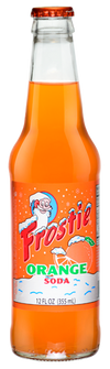 EXOTIC SODA FROSTIE 12oz. BOTTLE ORANGE
