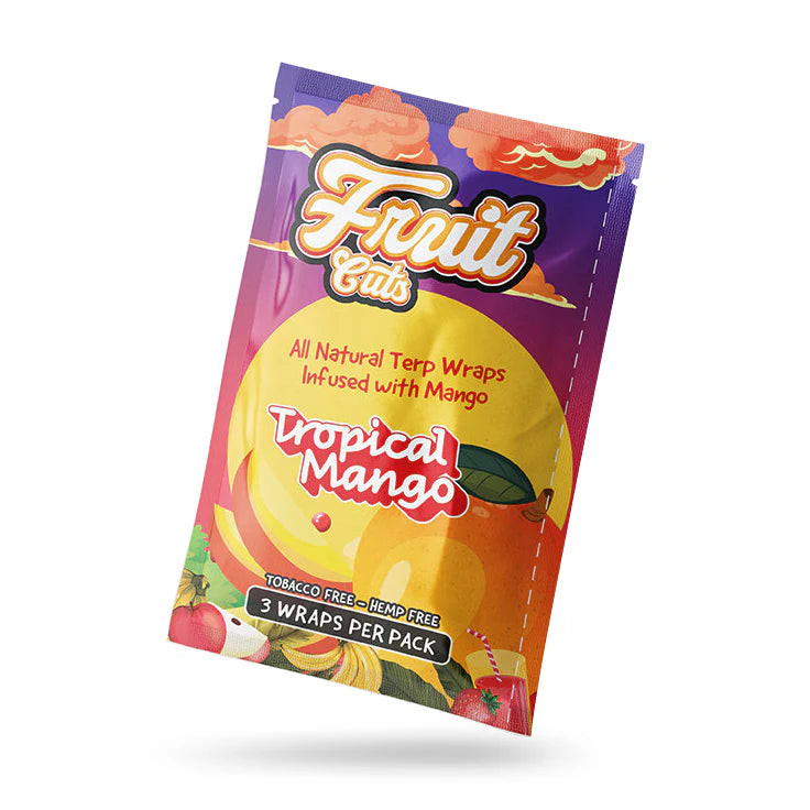 FRUIT CUTS WRAPS 3/PK 20PK/BOX TROPICAL MANGO
