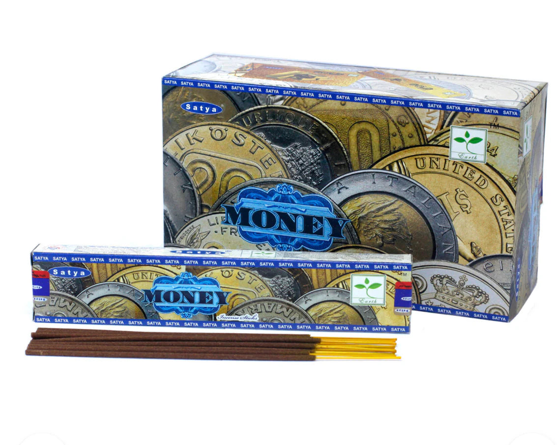 SATYA  INCENSE 15g X 12box MONEY