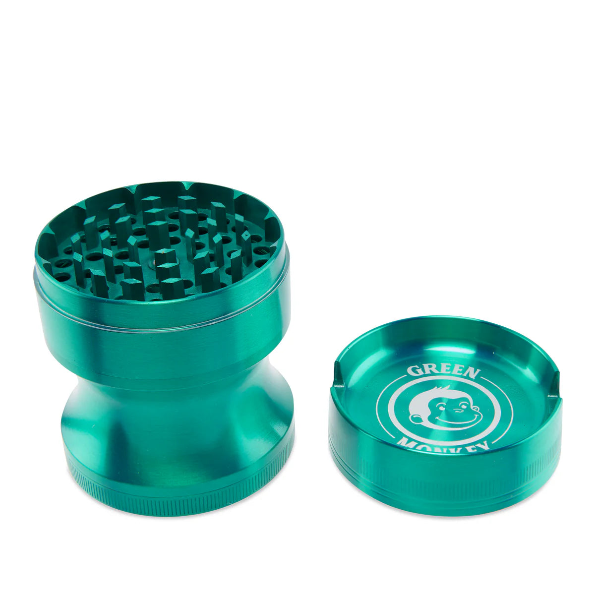 GREEN MONKEY CHACMA GRINDER 63MM 4PT ZINC GREEN
