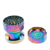 GREEN MONKEY CHACMA GRINDER 63MM 4PT ZINC RAINBOW