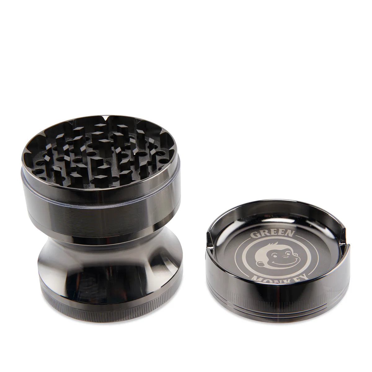 GREEN MONKEY CHACMA GRINDER 63MM 4PT ZINC GUNMETAL