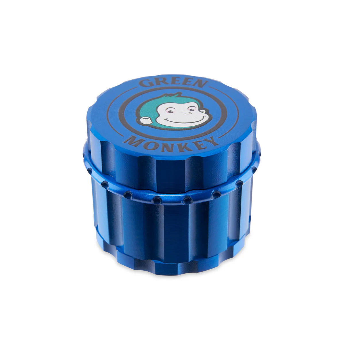 GREEN MONKEY JAVAN GRINDER 55MM 4PT ZINC BLUE