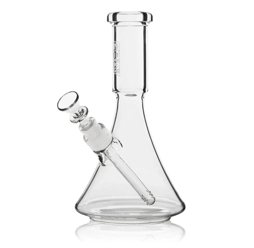 GRAV MEDIUM DECO BEAKER IN CLEAR