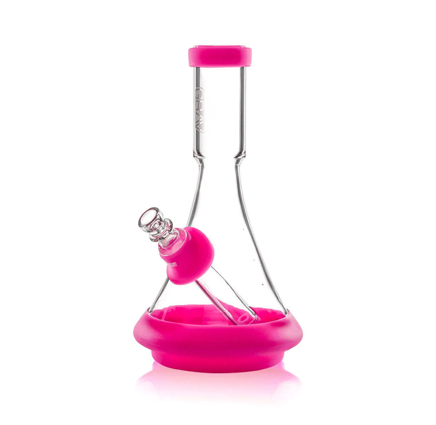 GRAV DECO BEAKER W/SILICONE ACCENTS 38DB.0