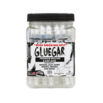 GLUEGAR FOR ROLLING 3ML BRUSH TIP PEN 28/JAR ORIGINAL MIX