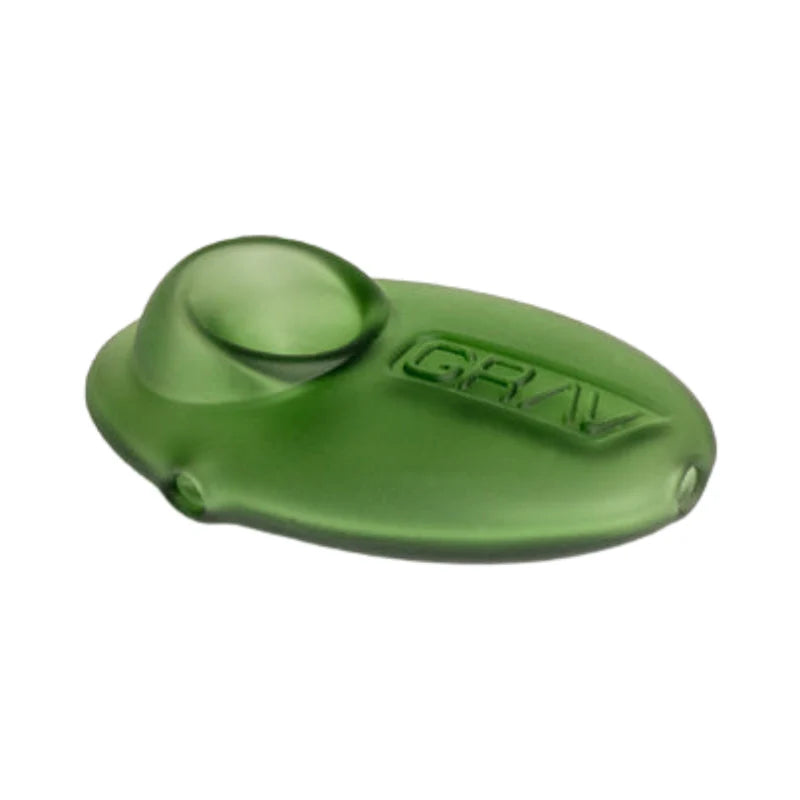 GRAV SANDBLASTED PEBBLE SPOON GREEN SPF.PB.2