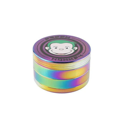 GREEN MONKEY CAPUCHIN GRINDER 63MM 4PT RAINBOW