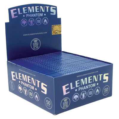 ELEMENT PHANTOM KING SIZE SLIM PAPER 50CT/BOX