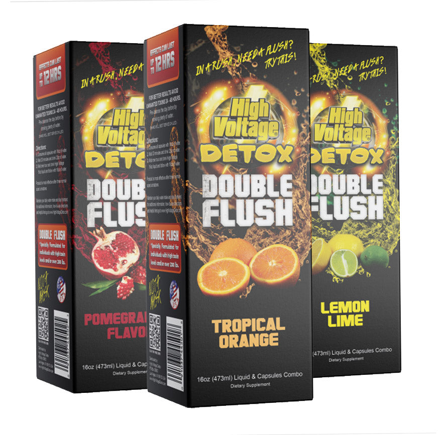 HIGH VOLTAGE DETOX DOUBLE FLUSH 16OZ