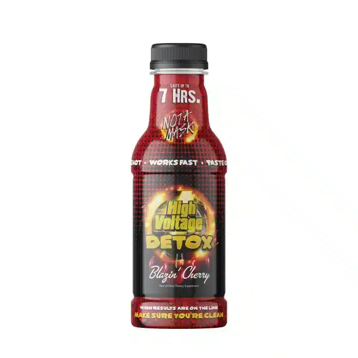 HIGH VOLTAGE DETOX  BLAZIN CHERRY 16oz