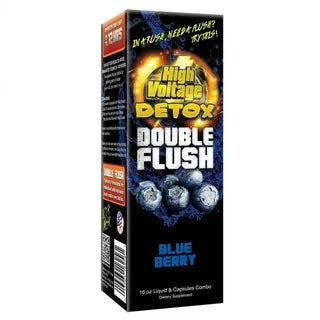 HIGH VOLTAGE DETOX DOUBLE FLUSH 16oz BLUE BERRY/220797
