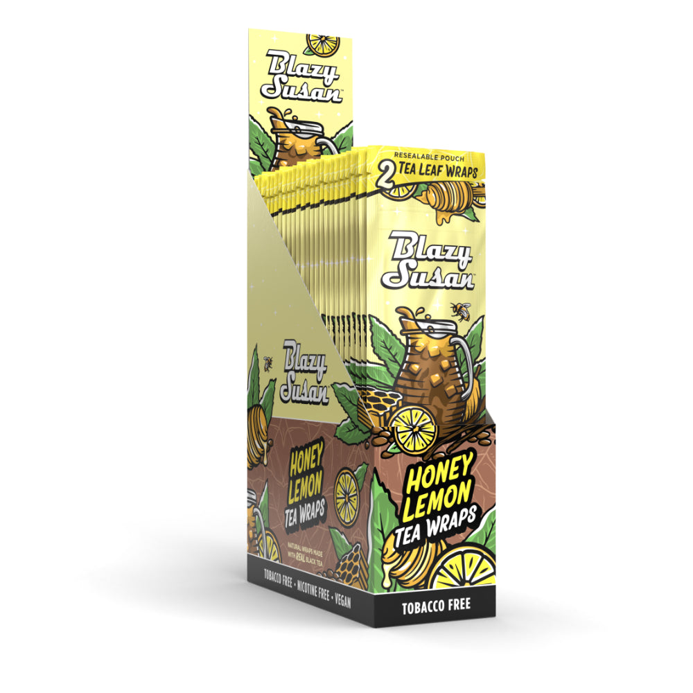 BLAZY SUSAN HONEY LEMON TEA WRAPS 2/Pk 25Pk/Box