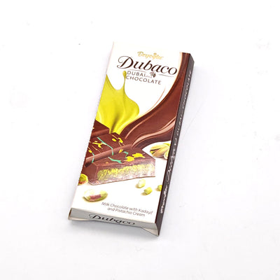 BEYOGLU DUBACO DUBAI CHOCOLATE 95GM MILK CHOCOLATE WITH/KADAYIf & PISTACHIO CREAM