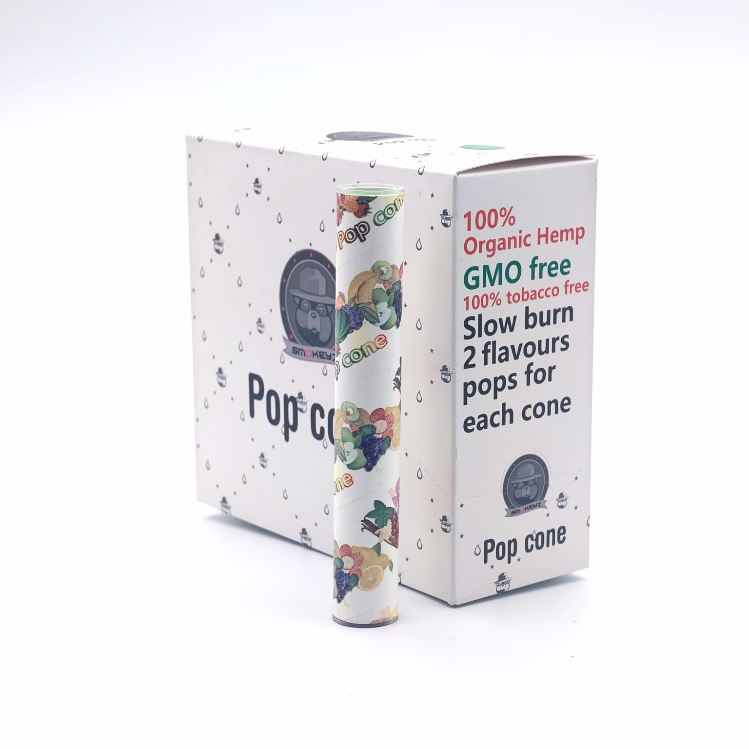SMOKEYZ POP CONE 3CT/TUBE 20 TUBE/BOX