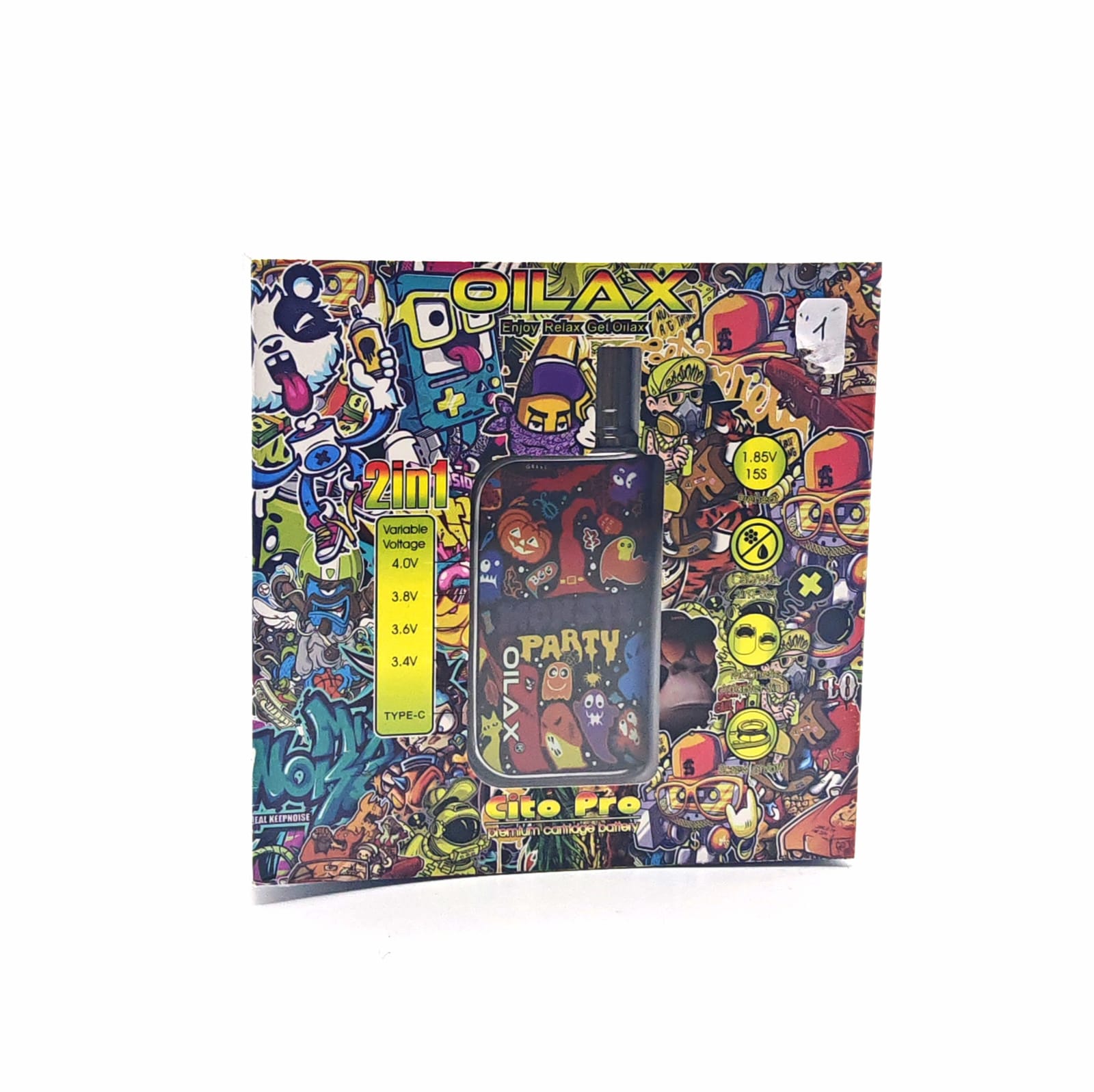 OILAX CITO PRO 2 IN 1 CARTRIDGE BATTERY MONSTER PARTY