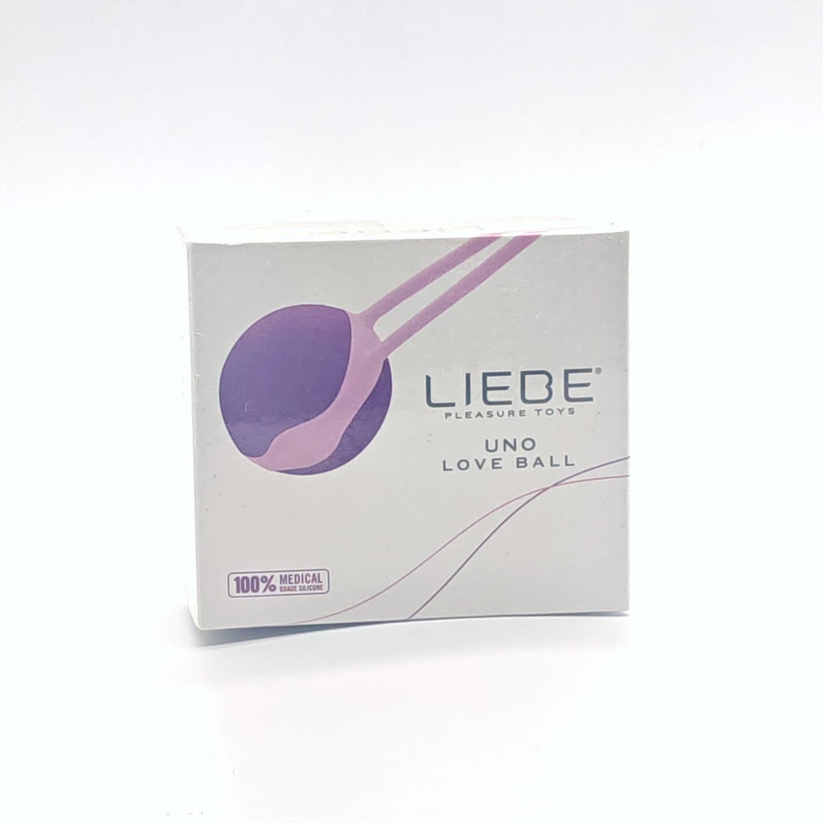 LIEBE UNO LOVE BALL ADULT TOY PURPLE FUCHSIA