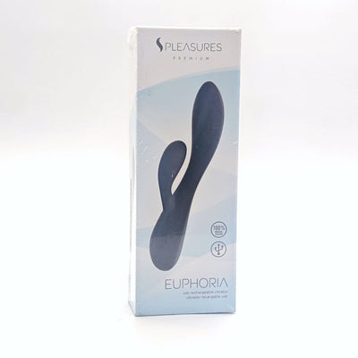 PLEASURES EUPHORIA ADULT TOY VIBRATOR BLACK
