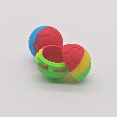 STSYHSC32P SILICONE FOOTBALL CONTAINER 6/PK