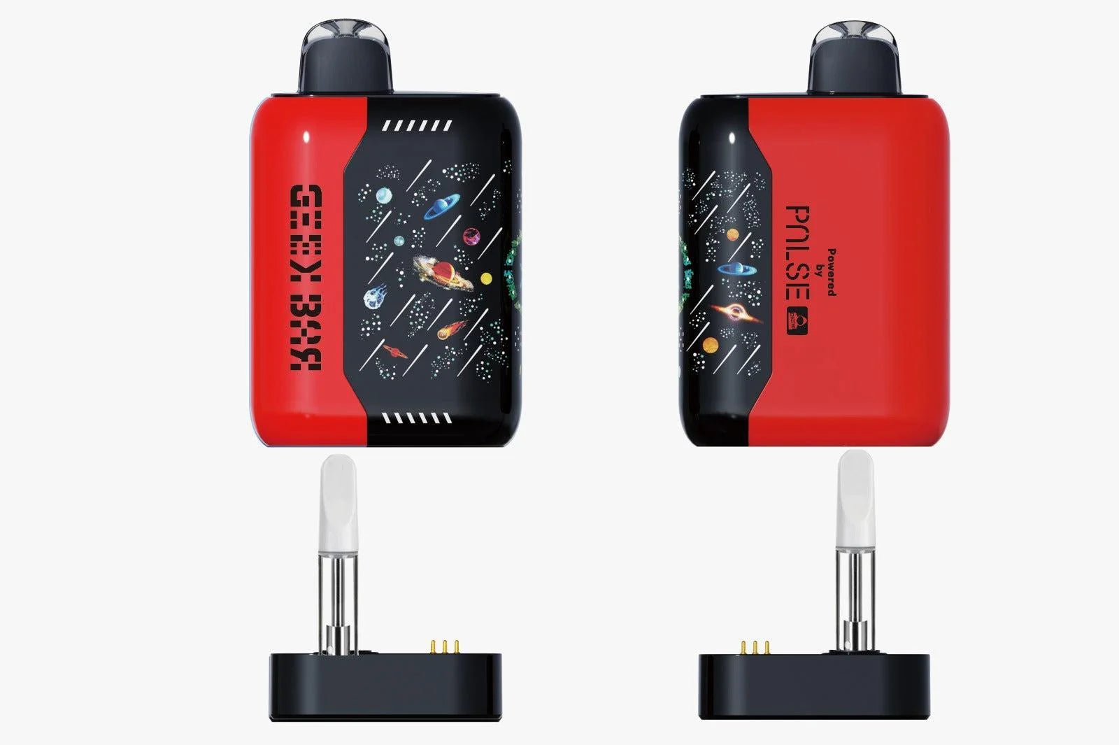 INCOGNITO GEE>l BAR PULSE X 1000mah 510 BATTERY RED