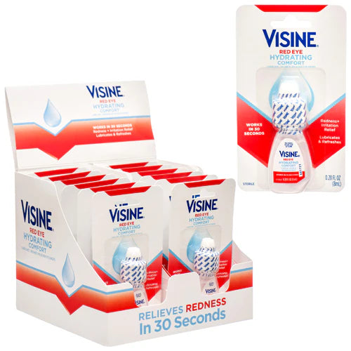 VISINE RED EYE RELIEF 8ML BOTTLE 12/PK