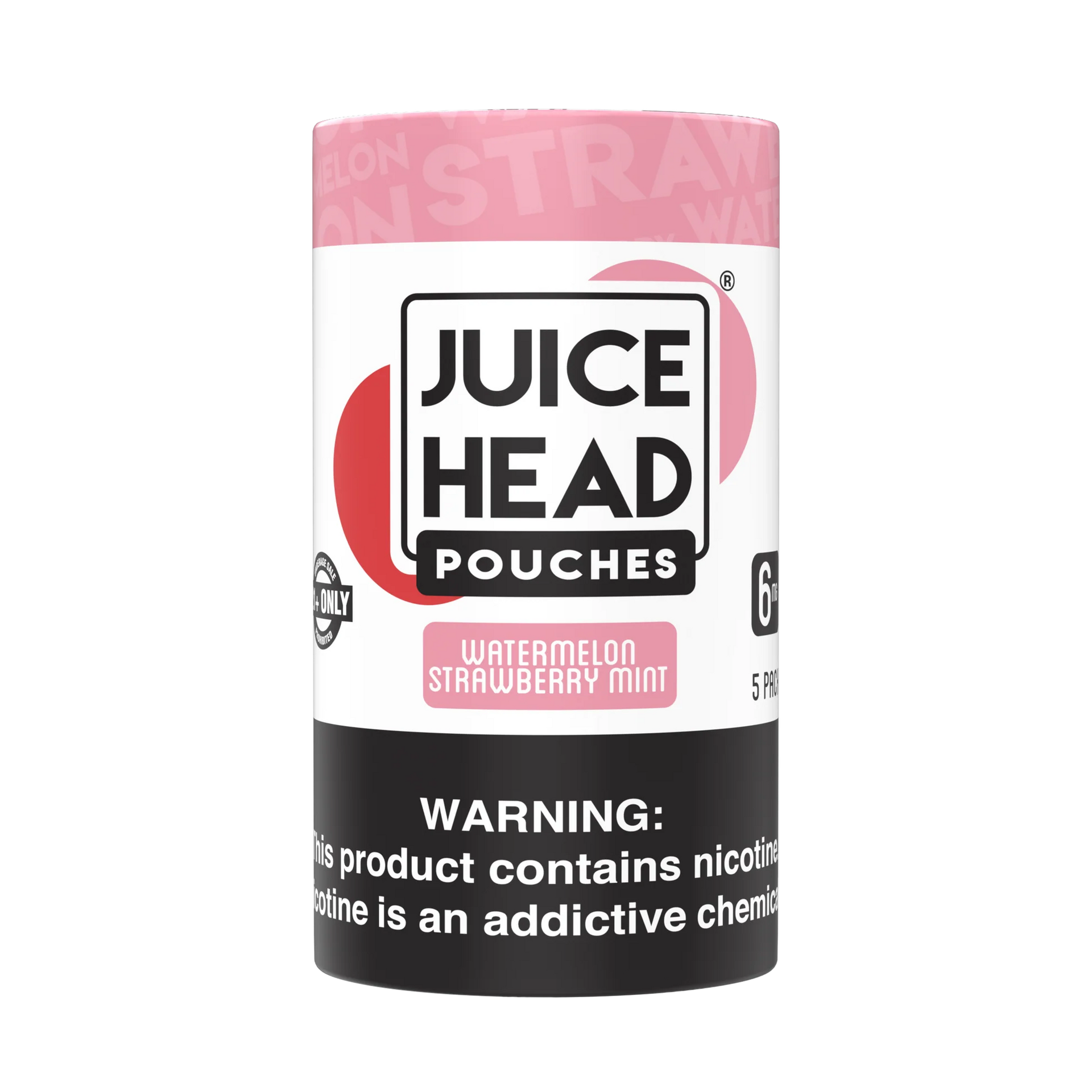 JUICE HEAD POUCHES 12mg 5/Pk WATERMELON STRAWBERRY MINT