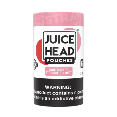 JUICE HEAD POUCHES 12mg 5/Pk WATERMELON STRAWBERRY MINT