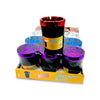 JUMBO BUTT BUCKET ASHTRAY METALLIC COLORS 12/DISPLAY LARGE