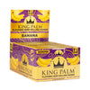 KING PALM HEMP ROLLING PAPERS 1 1/4 SIZE 50CT/PK 40/PK BANANA