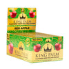 KING PALM HEMP ROLLING PAPERS 1 1/4 SIZE 50CT/PK 40/PK RED APPLE