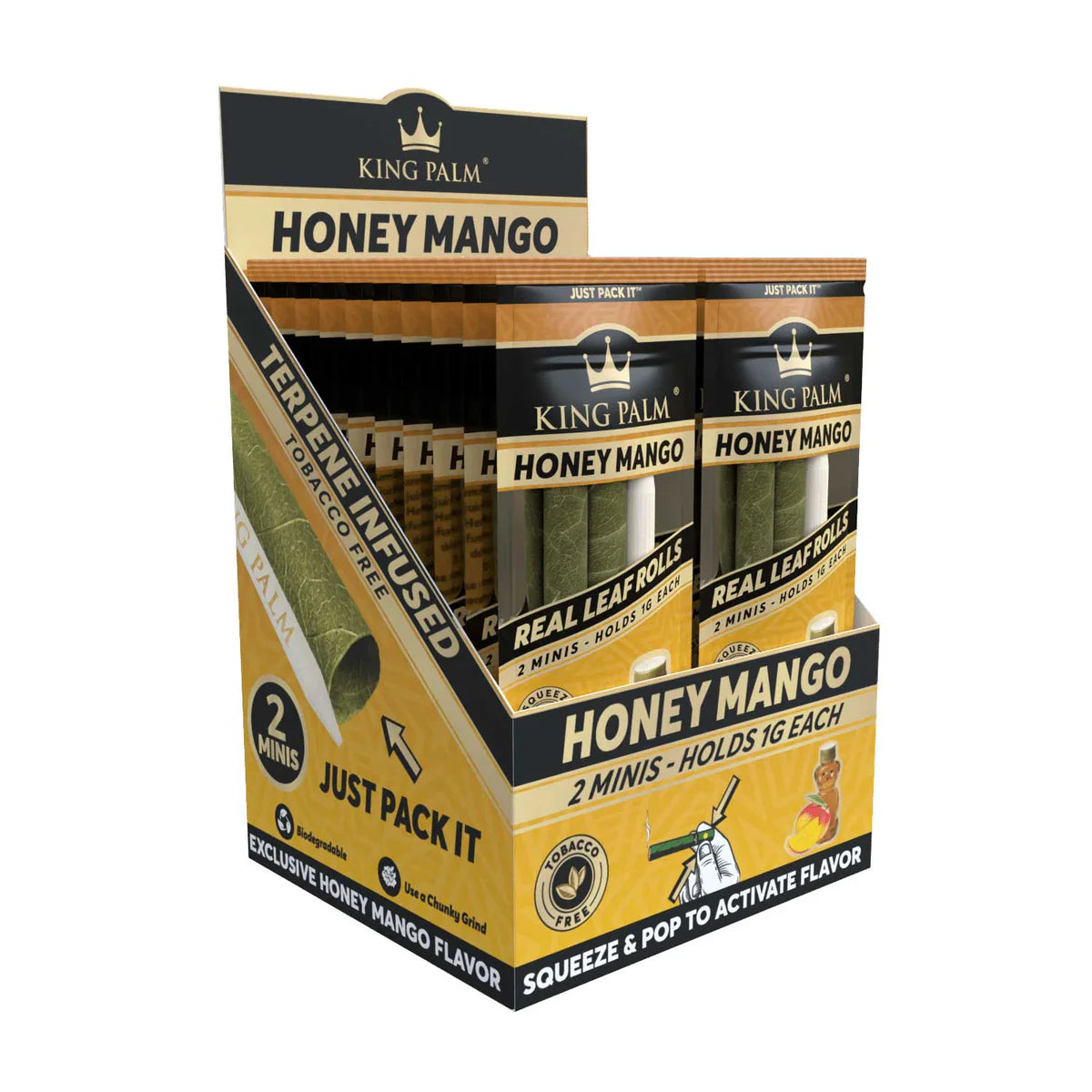 KING PALM MINI SIZE 1G EACH HONEY MANGO