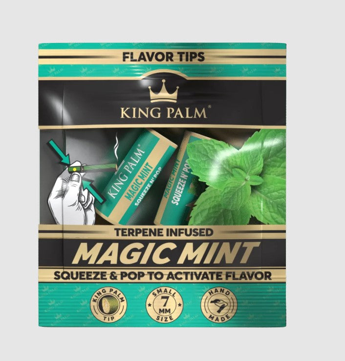 KIN PALM FLAVOR TIPS MAGIC MINT 50/PC BOX