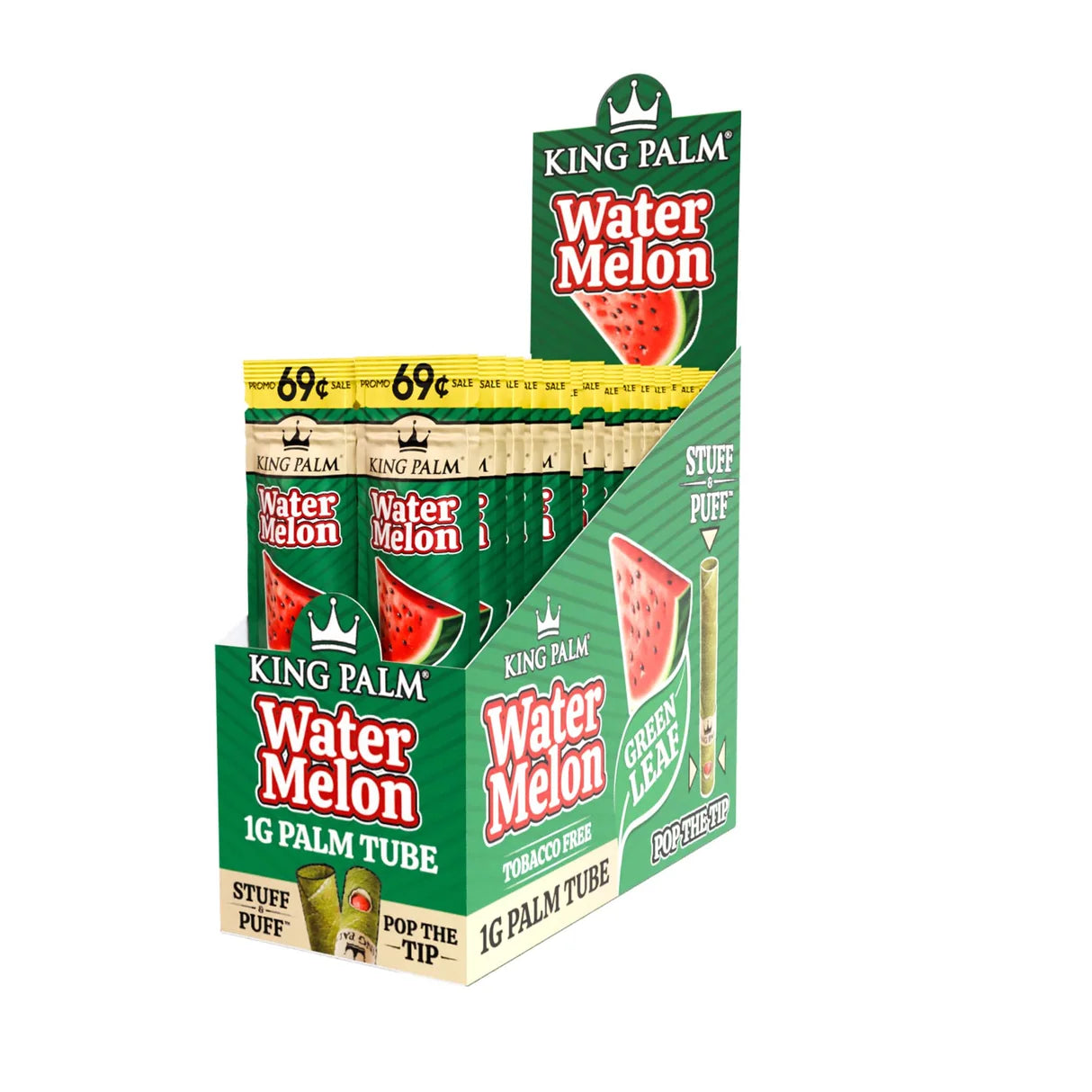 KING PALM CONES 1G 1pk 30ct/pk KP-2586 WATERMELON