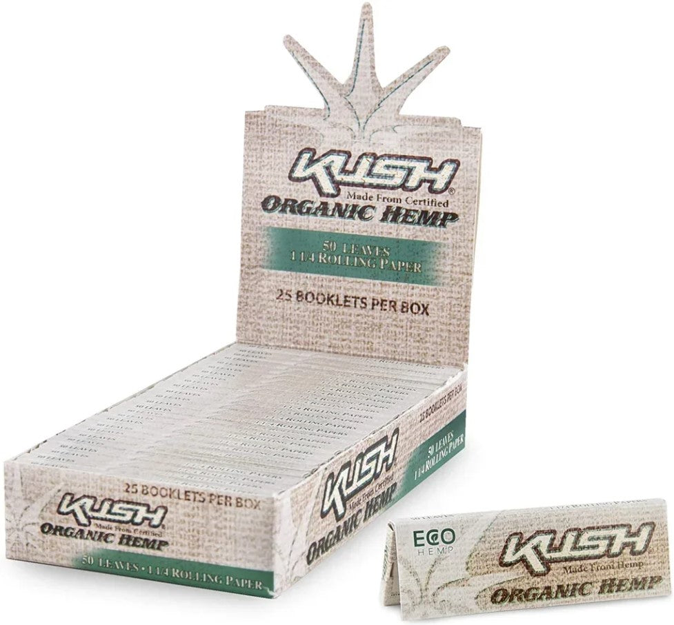 KUSH ORGANIC HEMP PAPER 1 1/4